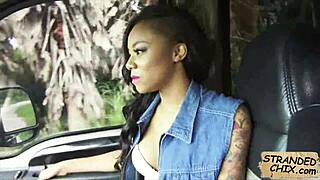 Hidden POV: Ebony Teen Diamond Monroe Trades Sex for Cash Outdoors – Is It Worth the Risk?