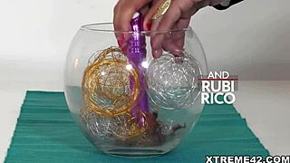 rubi and arwen discover the taste of lesbian pussy with toys