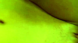 presley hart enjoys couch time with partner