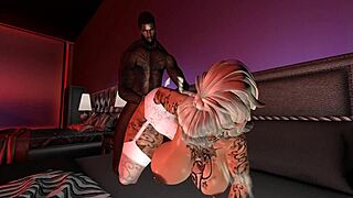 ever seen a cartoon ass take on big black cock in wild anime action? Random sex awaits!