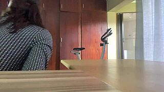 Did the cam catch boss cheating?