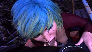 can you guess which sex scenes from photo hunt part 1 feature deepthroat and outdoor fucking?