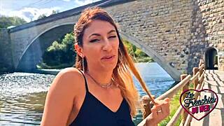 stella, the naughty 29-year-old french nurse, teases with flair