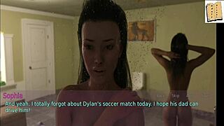 a wife and her stepmother in a cartoon story