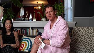 Feeling the crazy double penetration creampie in this threesome