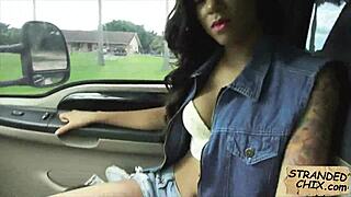 Hidden POV: Ebony Teen Diamond Monroe Trades Sex for Cash Outdoors – Is It Worth the Risk?