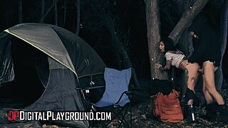 i got rough assfucked outdoors at camping, oops