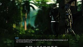 Threesome with two horny milfs in sex tales from unending void.