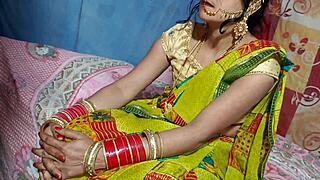 Indian Boy Seduces Neighbor Madam in Hindi Porn Video