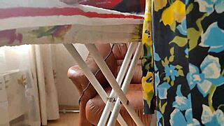 Watch the stepmom dominate and fuck her cuckolded stepson hard! He's helpless under her rough control.