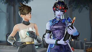 E aí, olha essa compilação épica de overwatch porn com som 😍