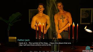 The redhead nurse brings pleasure in this hot roleplay