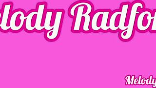 Melody radford tries on sheer micro bikini