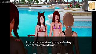 3D animated erotic story with step-sis and step-mom