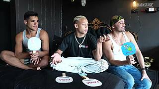 Leo Felipo feels intense desire in the maintenance room with big cocks