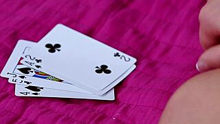 Hey guys, watch Zoey Foxx, Mia Hurley, and Aidra Fox strip down for poker fun!