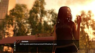 So back then, this stunning long-haired brunette wanted to chat about old taboo hentai 3D game days