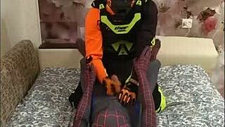 Spiderman And Biker Gay Encounter