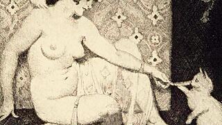 Antique animated erotica