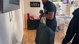 Cheating Wife Enjoys Rough BBC Massage Session