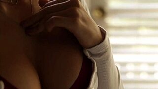 Oiled Lesbian Babes Tribbing Hard with Big and Small Tits.