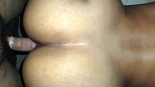 Young teen with natural tits gets doggystyle from horny stepbrother.