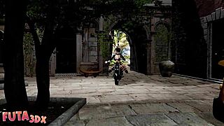 Futa3dx - Busty Brunette Futa Spies on Blonde