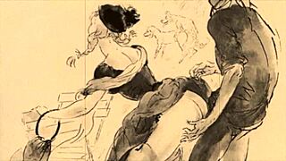 Antique animated erotica