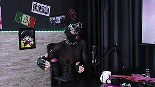 Ramona 69 in Sheer Red Lingerie Compilation