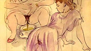 Vintage Erotic Drawings with Unique Retro Charm