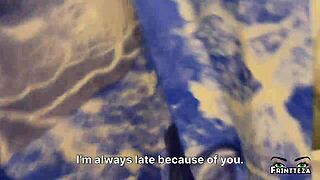 stepmom bathes in homemade shower scene