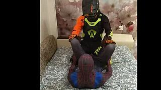 Spiderman And Biker Gay Encounter