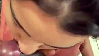 Beautiful blowjob from an Indian amateur