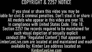 is this slutty babe milking cock with feet?