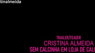 casada safada sem calcinha provoca vendedor em loja de calçados com ousadia