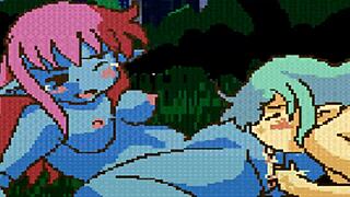 Fairyfighting Fairies Fingering And Licking Pussy – Who Will Win This Hentai Battle?