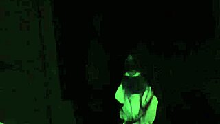 Masked Snowbunny Deepthroats Big Black Cock