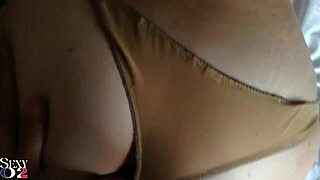 1972 French Amateur in Satin Red Thong Deepthroats in POV