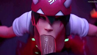 Overwatch D Va and Kiriko Compilation 3D Sfm Wow!