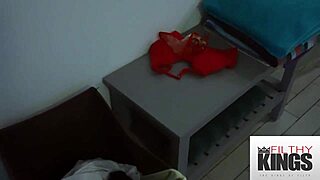 Filthykings - Gorgeous Brunette Gf Fucks Hard After Shower!