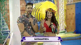 Holiday Lingerie Showdown Under The Sun With Girls In Combat