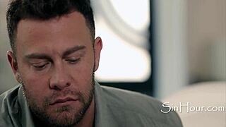 Demi Hawks in a rough and pure scene with stepfather Seth Gamble