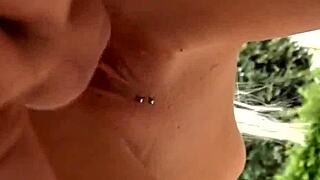 sweet teen meets senior outdoors