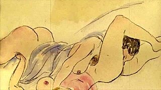 Vintage Erotic Drawings with Unique Retro Charm
