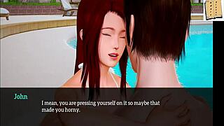 3D animated erotic story with step-sis and step-mom