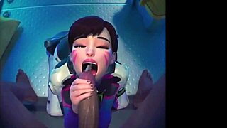 Overwatch D Va and Kiriko Compilation 3D Sfm Wow!