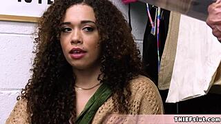 i caught this beautiful blm activist at the mall and gave her a rough lesson