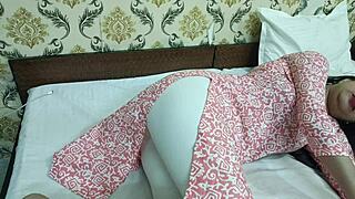 Indian girl enjoys Xmas with husband and brother-in-law using her desi pussy