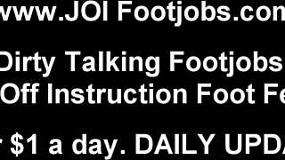 You can look at my feet but you can't touch