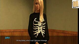 anna subtly takes john's big cock while at work